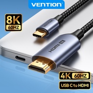 Vention USB 3.1 Type C to HDMI 1.4 Cable 4K60Hz HDCP2.2 Adapter hdmi cable phone to tv Compatible Wi