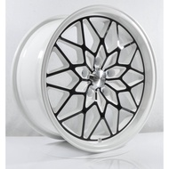 OZ RACING 17 inch 5X114.3 CAR SPORT RIMS CHEAP WHEELS WHITE BLACK LINE LG13