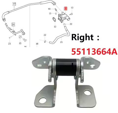 1Pcs Left/Right Side Door Hinges Lower 55113664AI 55113665AI for Jeep Grand Cherokee Dodge Charger D