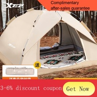 YQ53 Xtep（XTEP） Tent Outdoor Camping Canopy Mat Indoor and Outdoor Camping Rainproof Automatic Mountaineering Outdoor Pi