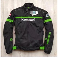 New Kawasaki racing suit with built-in protective gear, motorcycle riding jacket, summer Kawasaki me