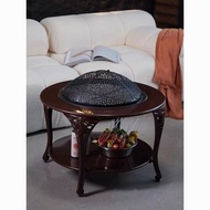 Stove Tea Cooking Outdoor Barbecue Table Courtyard Roasting Stove Barbecue Grill Heating Charcoal Stove Brazier Charcoal Stove