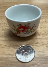 早期 花卉 陶瓷 茶杯