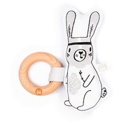澳洲Kippins有機棉櫸木固齒器-瑞恩小兔