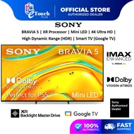 Sony BRAVIA 5 XR50 | Mini LED | XR Processor | 4K Ultra HD | High Dynamic Range (HDR) | Smart TV (Go