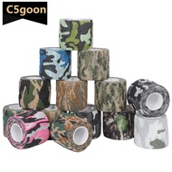 C5GOON Waterproof Camo Wraps Hiking Camping Camouflage Tape Non-woven Fabric Camouflage Tape C2U5