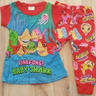 Pyjamas baby Shark for baby 0-24mth