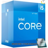 Intel Core i5 12400 12th Gen  / 13400 13th gen Processor  Box type /Tray Type | 6 Cores 12 Threads LGA 1700 CPU DDR4 DDR5 | For Desktop PC APU With Built-in Graphics | For Work, Gaming, Online Class, Office | Collinx Computer