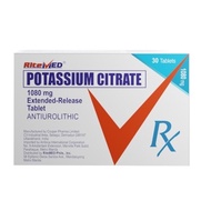 RITEMED Potassium Citrate 1080mg 1 Tablet [PRESCRIPTION REQUIRED]