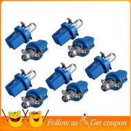 10x LED BULB METER DASH B8-5D T5 lamp with holder BLUE TUNING auto car light