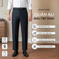 ADAM STORE MEN'S SUITS CHARCOAL GREEN QNTT01TT