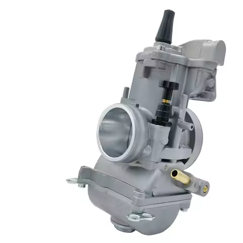 PWK 38MM Short Body Motorcycle Carburetor for KTM 125 SX (Fit 2008, 2015) | Universal for 2-Stroke D