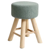 (訂貨價 $138) 多功能換鞋凳 圓凳 穿鞋凳 沙發凳 實木高凳 鞋櫃 鞋架 Shoe Stool (包運費到自取點)