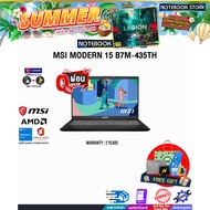 [ผ่อน 0% 10 ด.]MSI MODERN 15 B7M-435TH/R5 7430U/ประกัน  2 Years