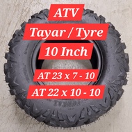 ATV OFFROAD Tayar | Tyre 10 Inch - 175cc | 200cc | 23 x 7 - 10 | 22 x 10 - 10 | 21 x 7 - 10 | Ready 
