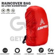 Rain Cover Bag Aimpro 60L Raincover Carrier Ransel Tas Gunung Keril