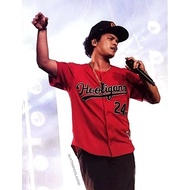 Bruno Mars Jersey Baseball Jersey/ Custombebas Jersey/ BIG size Jersey/ Requestbebas HOOLIGANS Bruno