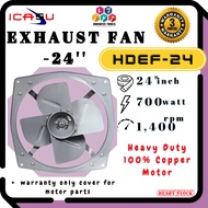 ''ICASU'' HEAVY DUTY EXHAUST FAN -24'' -HDEF-24