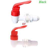 Black 12mm Opening Glass Wine Bottle Plastic Faucet Wine Barrel Water Tank Wine Valve Water Jar Drink Dispenser Switch