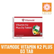 Lotus Pharmacy- Vitamode Vitamin K2 Plus D3 Tab 4*15s