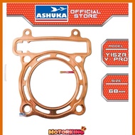ASHUKA RACING HEAD GASKET COOPER VPRO Y15ZR LC135 68MM 70MM 72MM VPRO+ 73MM 74MM GASKET CPA VPRO