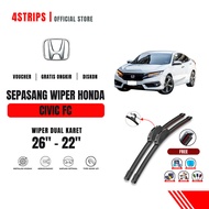 Honda Civic FC Dual Windshield Wiper Free 5 Bonus