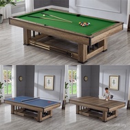 7ft/8ft/9ft 3 in 1 standard pool table home multifunctional pool table American black eight snooker 