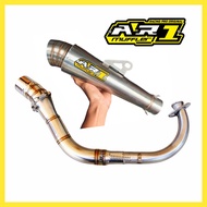 knalpot ar1 original sarteng helikopter matic beat vario 110 125 150 pcx mio sporty smile mio j gt m