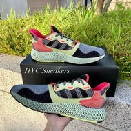 [HYC] ADIDAS ZX 4000 4D 綠粉 US10 BD7927