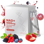 NAD30 Bars Box+1000mg Niacinamide Riboflavin PQQ Resveratrol 30 Bars/Box PQQ Resveratrol