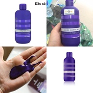 Cặp Dầu Gội Xả Tím Elgon Silver Shampoo Conditioner Cho Tóc Tẩy Bạch Kim Nhuộm Màu Thời Trang
