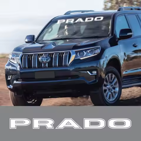 Car Front Window Windshield Stickers For Toyota Prado 78 90 95 120 150 J90 J120 Auto Vinyl Decor Dec