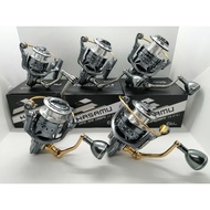 HASAMU RAPID SPIN 800PG,2000PG,4000PG,3000HG,4000HG SPINNING REEL.