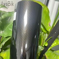 8D Gloss Black Gold Carbon Fiber Vinyl Wrap Film Car Wrap Foil Computer Skin Car Body Sticker Cover