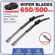 Front Wiper Blades For Hongqi E-HS9 2021 2022 2023 EHS9 E HS9 Windscreen Brushes Windshield Window C