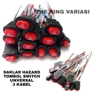 HAZARD SWITCH/ HAZARD SWITCH UNIVERSAL HAZARD SWITCH/ HAZARD SWITCH MOTORCYCLE LIGHT HAZARD SWITCH B