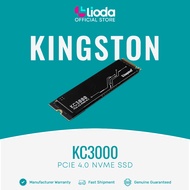 Kingston KC3000 PCIe Gen 4 M.2 NVMe SSD ( 512GB / 1TB / 2TB )