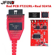 VAG KKL Scanner Tool for VAG 409.1 with FTDI FT232RL Chip Real 9241A Red PCB for vag 409.1 kkl OBD O