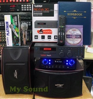 VIDEOKE SET KONZERT KCS-212 SPEAKER AND AMPLIFIER &amp; PLATINUM REYNA 3C KARAOKE PLAYER FREE PLATINUM DYNAMIC MICROPHONE [TESTED BEFORE SHIP OUT]