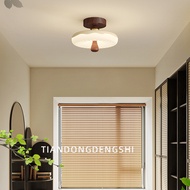 Aisle Light Vintage Style Glass Ceiling Light Corridor Aisle Entrance Bedroom Light Chandelier Frenc