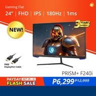 PRISM+ F240i 24 Inch IPS 180Hz 1ms FHD 120% sRGB Gaming Monitor [1920 x 1080]