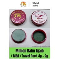 Million Balm Ajaib Travel Pack 4g FREE 2g