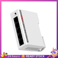 【HOT SALE】 IEEE802.3af/At for 48V PoE Extender 5 Port 100M 60W Input Repeater DIN Rail Plug& Play fo