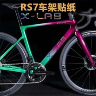Nhãn Dán Khung Xe RS7 XDS X-LAB RS7 RS9 XLAB Nhãn Dán Xe Đạp Bền Bỉ Cho Phụ Kiện Xe Đạp Thể Thao Và