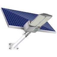 BNZ-DX400 ไฟถนนโซล่าเซล Solar Street Lamp 400วัตต์ อายุการใช้งาน 50000ชม. ประกัน 2 ปี ชาร์ต 2 ชั่วโ