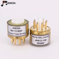 1PC 9Pin Tube Socket 6N2 6N6 ECC88 6922 TO 6N8P 6N9P 6SN7 6SL7 DIY HIFI Audio Vacuum Tube Amplifier 