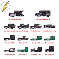 Redmi A1 S2 4A 4X 5A 5PLUS 6A 6 PLUS 6 PRO 7A 8 9A 9C 9T 10 K30 Charge Port Charging Board Flex Cabl