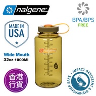 香港行貨 Wide Mouth Tritan 32oz 闊口 無雙酚 A 水壺 水樽 (1000ml) 橄欖綠 2178-2061