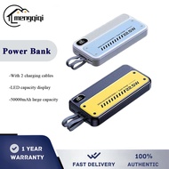 PD 66W Power Bank cepat Caj Kapasiti Besar 50000mah Power Bank Dibina Dalam Bank Kuasa Mudah Alih Ka