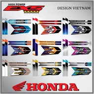 Stripe Honda EX5 Vietnam (7) / Sticker Honda Vietnam